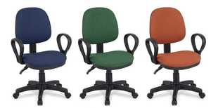 Chaise de bureau ergonomique en maille de haute qualité, réglable, avec vérin à gaz, base en plastique, design moderne, pour usage domestique, bureau et salle de sport, usage commercial - Product Image 3