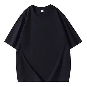 100% algodón personalizado de talla grande de alta calidad de gran tamaño transpirable unisex de alta calidad fuera del hombro al por mayor en blanco camisetas de los hombres - Product Image 6