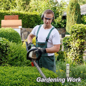 Men's Heavy Duty Mechanic Utility Work Gloves All-Purpose Safety Gloves with LED Bulb Grip Excellent for <b>Traffic</b> <b>Light</b> Work - Product Image 5