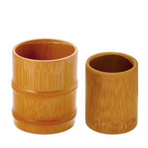Porte-baguettes en bambou léger approuvé de qualité unités d'étagères robustes de Style mignon pour la vaisselle à la maison support de rangement fonctionnel - Product Image 3