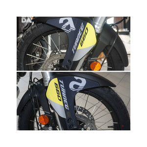 Set di Adesivi 3D Personalizzati per Aprilia Tuareg 660 Giallo 2022, Decorazione Moto Compatibile - Product Image 6