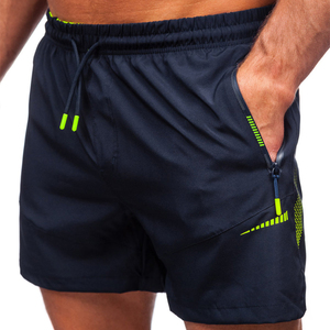 กางเกงว่ายน้ำชายพิมพ์โลโก้ OEM กางเกงขาสั้นว่ายน้ำผ้าสเตรช ชุดว่ายน้ำพร้อมซับใน ไซส์ XS ขายส่ง - Product Image 2