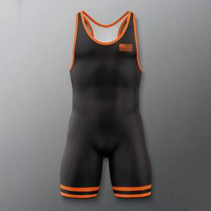 ชุดมวยปล้ำ TESPOO SPORTS คุณภาพดีที่สุด ผลิตตามสั่ง 100% โพลีเอสเตอร์ OEM ไซส์ใหญ่ แห้งเร็ว ออกแบบเองได้ พิมพ์ลายดิจิตอล - Product Image 1