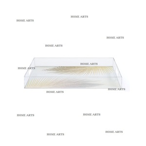 Plateau de service de nourriture en acrylique avec plateau à dessert de dates de forme rectangulaire de la plus haute qualité à un prix abordable - Product Image 3