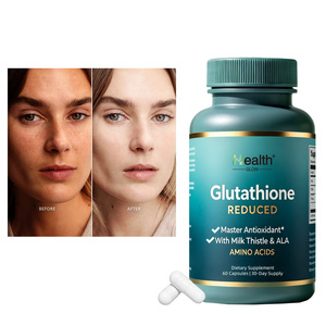 Capsules de Glutathion Éclaircissantes 1000mg – Boost d'Éclat Cutané – Marque Privée OEM – Suppléments Certifiés ISO GMP – Vente en Gros Direct Usine - Product Image 1
