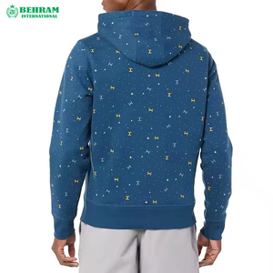 Sudadera con Capucha Personalizada con Lavado Ácido, Diseño de Serigrafía, 100% Algodón Orgánico de Alta Calidad, Sudadera Unisex Extra Grande para Hombre, Ropa Urbana con Estilo - Product Image 4