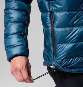 Veste d'extérieur d'hiver chaude de haute qualité Veste légère à bulles Manteau classique personnalisé avec fermeture éclair Veste bouffante pour hommes - Product Image 5