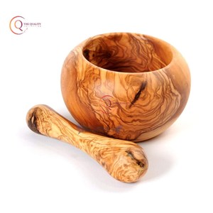 Hot Selling Awesome <b>Mini</b> Wooden Mortan And Pestle Unique Handed <b>Grinder</b> Dry Spice Herb Medicine Best Kitchenware Gadget - Product Image 6