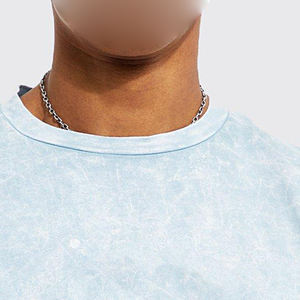 100% coton T-shirt pour hommes coupe ample imprimé nouveau Design personnaliser T-Shirt 100 plaine décontracté hommes T-shirt surdimensionné lavage à l'acide t-shirts - Product Image 5