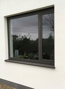 Ventana Corredera Horizontal Elegante de PVC y Aleación de Aluminio, Vidrio Templado, Doble Acristalamiento, Pantalla Magnética, Retención Térmica Mejorada - Product Image 6