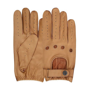 Gants en cuir pour hommes, gants de conduite en cuir pas chers, gants de mode personnalisés - Product Image 3