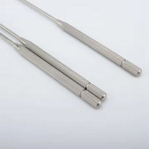 Ensemble d'instruments orthopédiques d'arthroscopie en acier inoxydable de qualité supérieure, comprenant un couteau banane, une sonde, une curette, des râpes à cartilage, des meniscotomes, certifié CE - Product Image 4