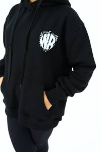 Sudadera con Capucha de Invierno para Mujer, Personalizada con Logotipo OEM, Forro Polar, Talla Grande, Impermeable, Cálida, Informal, Estilo Urbano - Product Image 4