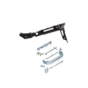 OEM 7E0807393B Soporte de conexión de parachoques lateral izquierdo para 2015 Volkswagen T7 Nueva condición con recortes de escape - Product Image 1
