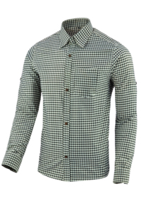 Camisa Bávara Oktoberfest gris premium para hombre, de algodón, con botones, manga larga, tallas S a 4XL - Product Image 4