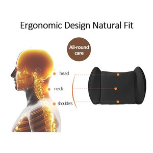 Coussin/<span class=keywords><strong>dossier</strong></span> orthopédique en mousse à mémoire <span class=keywords><strong>de</strong></span> forme pour le soulagement des douleurs dorsales <span class=keywords><strong>de</strong></span> la <span class=keywords><strong>voiture</strong></span> - Product Image 5