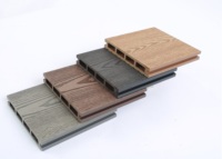 Platelage en bois composite de haute qualité Plancher solide Extérieur WPC Platelage creux Platelage en bois WPC fabriqué au Vietnam