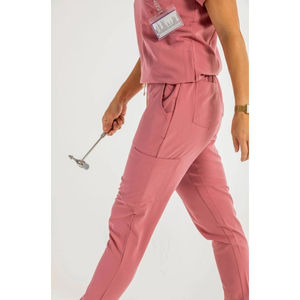 Conjunto de uniforme médico elástico de algodón para mujeres y hombres, ropa de trabajo de enfermería cómoda - Product Image 3