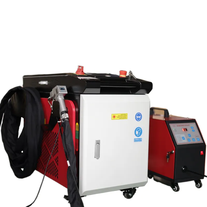 Handheld Fiber Transmission Laser Welding Gun with 2000W Power for High-Quality Welds on Stainless Steel