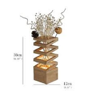 Nouvelle lampe de table en fer CE et UL de conception unique en bois de grande qualité aux prix de gros pour la maison par tradebit - Product Image 6