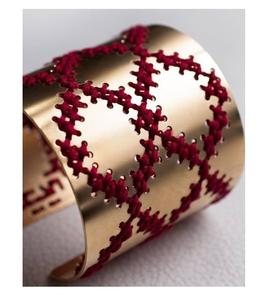 New Arrival Exaggerated Luxury Gold Plated <b>Metal</b> Cuff <b>Bracelets</b> for Women Open-Design Minimalist Bangle <b>Bracelets</b> - Product Image 3
