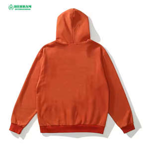 Sweat à capuche zippé d'hiver de qualité supérieure, coupe oversize, effet délavé soleil et usé, style streetwear, en molleton/éponge française, séchage rapide et respirant - Product Image 6