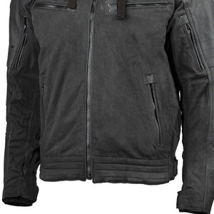 Venta al por mayor paquistaní chaquetas de cuero fabricante vendedor chaqueta de cuero informal larga para los hombres chaquetas de moto - Product Image 4