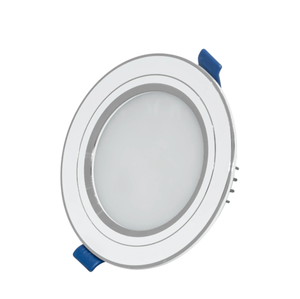 Downlight LED Minimalista Moderno RGB CCT Fácil Instalación en Interiores TOS Borde Plateado Aluminio Moldeado Estilo Minimalista Fácil TLC VN - Product Image 4
