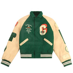 Manches longues dernière conception veste d'hiver de haute qualité hommes sport Lettermen veste d'hiver - Product Image 6