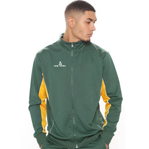 Trajes de chándal personalizables de alta calidad para hombre, cierre de cremallera, opciones de talla grande, última moda deportiva, gimnasio de invierno, precio bajo a granel - Product Image 2