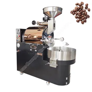 tostadora de cafe green bean roasting 3kg commercial coffee roaster for sale