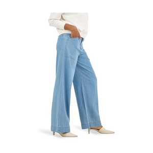 กางเกงรัดรูปผ้าคอตตอนใส่ทำงานในตำนานของผู้หญิง | กางเกงทำงานทรงหลวมเอวสูงและชุดลำลอง - Product Image 4