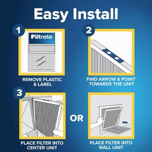 แผ่นกรองอากาศ Filtrete ขนาด 18x24x1 นิ้ว MERV 5, แพ็ค 6 ชิ้น สำหรับเครื่องปรับอากาศและเครื่องทำความร้อนในบ้าน, MPR 300 Basic Dust Defense - Product Image 2