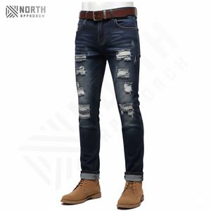Pantalones Vaqueros Negros de Moda Personalizados al por Mayor para Hombre, Color Personalizado, Último Diseño, Vaqueros de Motociclista, Precio Razonable, Vaqueros para Hombre - Product Image 5