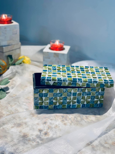 Quemador de Incienso Religioso con Incrustaciones de Nácar, Hecho a Mano, de Alta Calidad, Incienso Indio, Vietnam - Product Image 1