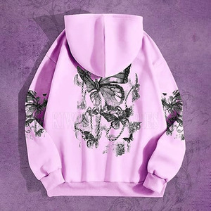Ropa de calle de manga larga Sudaderas con capucha bordadas de moda para mujer hechas en el mejor material Sudaderas con capucha bordadas - Product Image 2