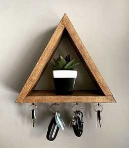 Articles de décoration muraux polis de qualité supérieure faits à la main à partir de tissu métallique MDF bois naturel Options personnalisables pour les espaces luxueux - Product Image 5