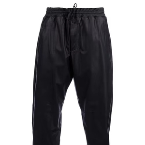 กางเกงหนังขายาวปกติคุณภาพสูงสำหรับ100% กางเกงหนังทำจากผ้าแห้งเร็วคุณภาพสูง - Product Image 1