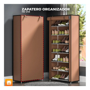 <b>Shoe</b> Organizer <b>Rack</b> <b>Closet</b> 9 Tiers 27 Pairs - Assorted Colors - Product Image 2