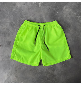 Top High Quality Men's Solid Casual Front Lightweight Quick Dry Eco-Friendly Waterproof Breathable <b>Joggers</b> with Pockets <b>Shorts</b> - Product Image 5