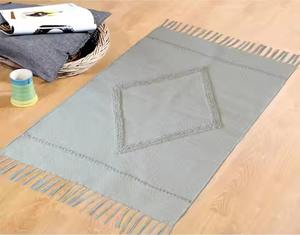 Tapis de luxe à motif géométrique fabriqué à la machine Style moderne de haute qualité pour chambre à coucher Tapis de haute qualité fabriqué à la machine - Product Image 2