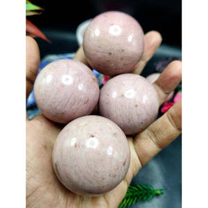 Pink Opal <b>sphere</b>/ball - Energy/Reiki/<b>Crystal</b> Healing - 1.5 inches (3.75 cms) diameter and 60 gms - ONE PIECE ONLY - Product Image 5