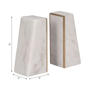 Private Labelling Home Marble Bookends Enhance Living Spaces With Elegant Stone Accessories - Product Image 6