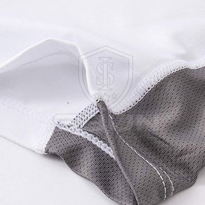 เสื้อคอมเพรสชั่นแขนสั้นผู้ชายทรงสลิมฟิต ระบายอากาศได้ดี เป็นมิตรกับสิ่งแวดล้อม ดีไซน์ล่าสุดจากผู้ผลิตปากีสถาน เหมาะสำหรับออกกำลังกาย - Product Image 3