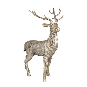 Ultimate New Iron Rough Deer Statue Flat Escultura de alta calidad Home Office & Other Places Tabletop Decor Sculpture - Product Image 5