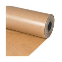 Meilleur Prix Rouleau de Papier Kraft Biodégradable Enduit de PE Simple Face, Matériau en Pâte Chimique Premium pour Emballage Alimentaire, Literie et Parapluies
