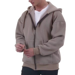 Fabricación Drop Shoulder Hoodies Pullover Unisex Custom Heavyweight OversizedEmbroidery Hoodies Sudadera - Product Image 1