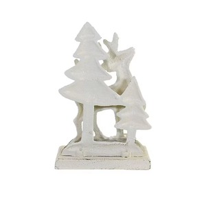 Vente chaude En Métal Porte-Bas De Noël Renne Père Noël Traîneau Flocon De Neige Or Étoile Festive Décor De Vacances - Product Image 2