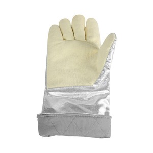 Gants de soudage à haute température de meilleure qualité Gants aluminisés résistants à la chaleur Gants de travail de sécurité pour soudeur - Product Image 3