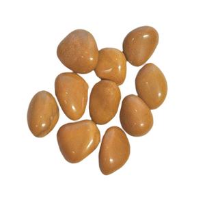 Pierre de jaspe jaune naturelle de haute qualité, pierre roulée, cristal naturel, pierre roulée pour la guérison, galet d'agate, pierre précieuse, Reiki, Chakra, vente en gros - Product Image 2